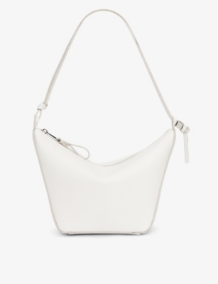 Loewe Hammock Hobo Mini Bag In Soft White