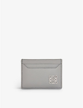 LOEWE: Anagram-plaque leather card holder