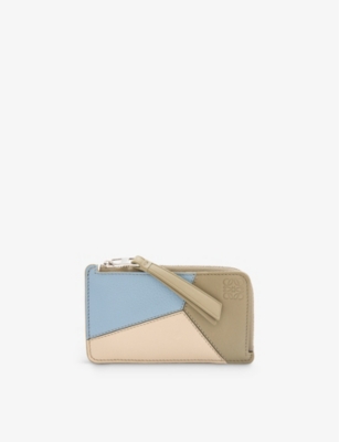 LOEWE: Puzzle leather card holder