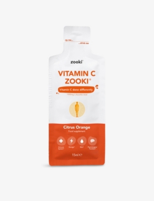 YOURZOOKI: Citrus Orange Vitamin C food supplement 5 x 15ml