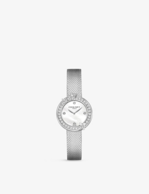 CHAUMET: Hortensia Eden stainless-steel and 1.05ct diamond quartz watch