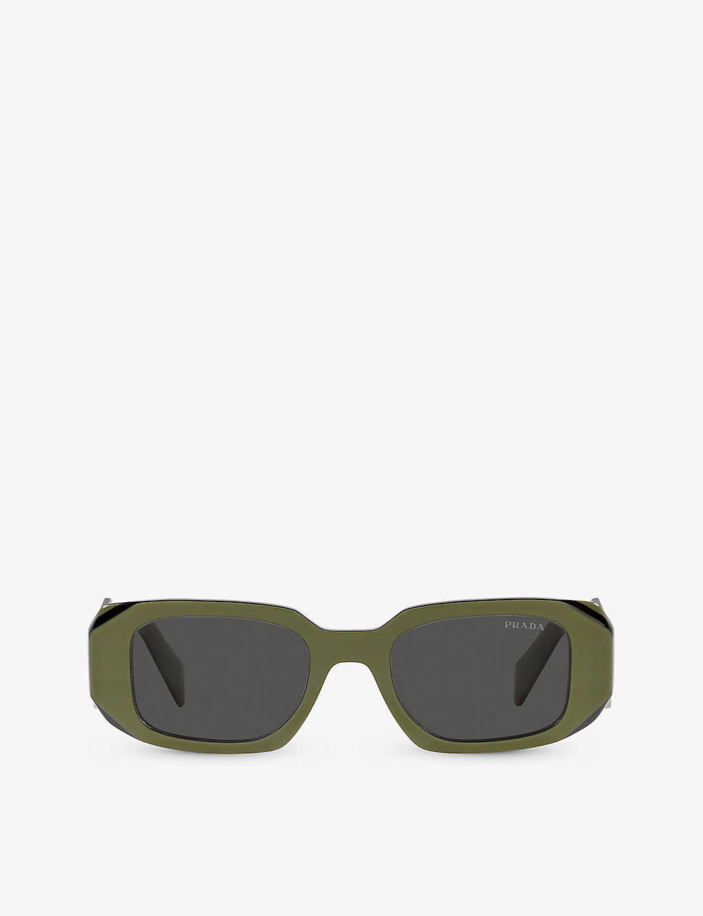 Prada Woman Sunglasses Pr 17ws In Green