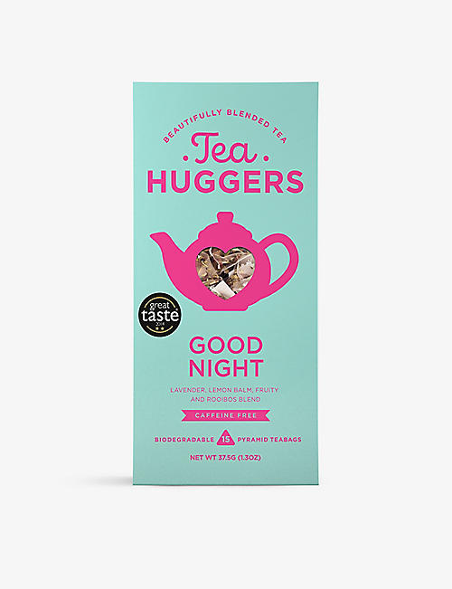 TEA HUGGERS: Tea Huggers Good Night tea box of 15