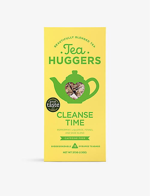 TEA HUGGERS ：Tea Huggers Cleanse Time 茶包 15 件装 