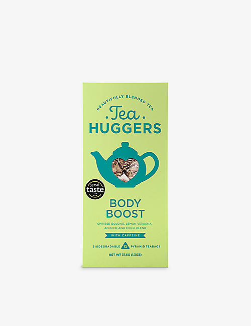TEA HUGGERS: Tea Huggers Body Boost tea box of 15