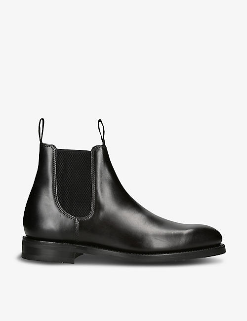 LOAKE: Emsworth leather Chelsea boots