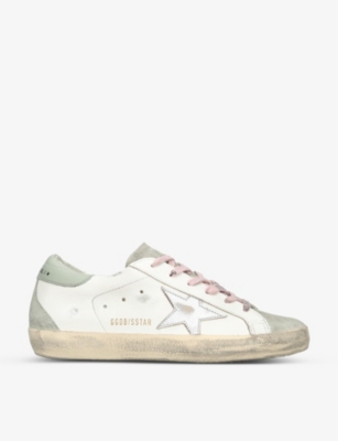 Golden Goose Superstar 82379 Logo-print Leather Low-top Trainers In White