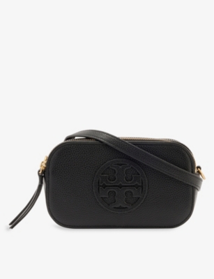 TORY BURCH: Miller mini leather cross-body bag