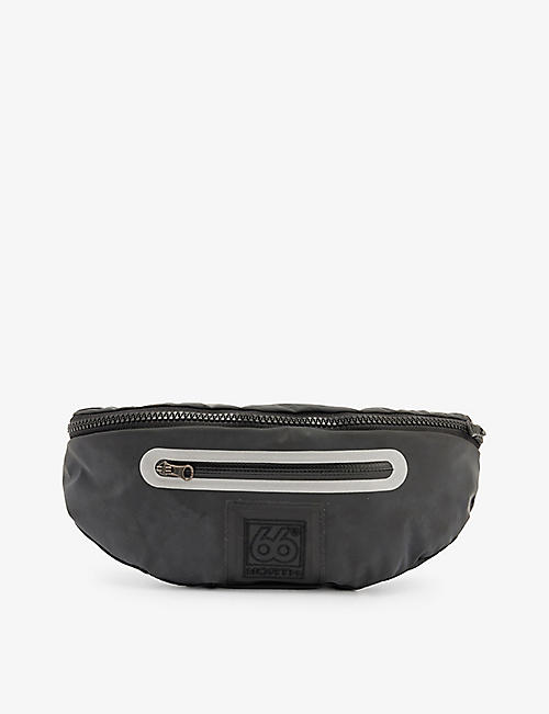 66 NORTH: Exclusive unisex logo-embroidered shell belt bag