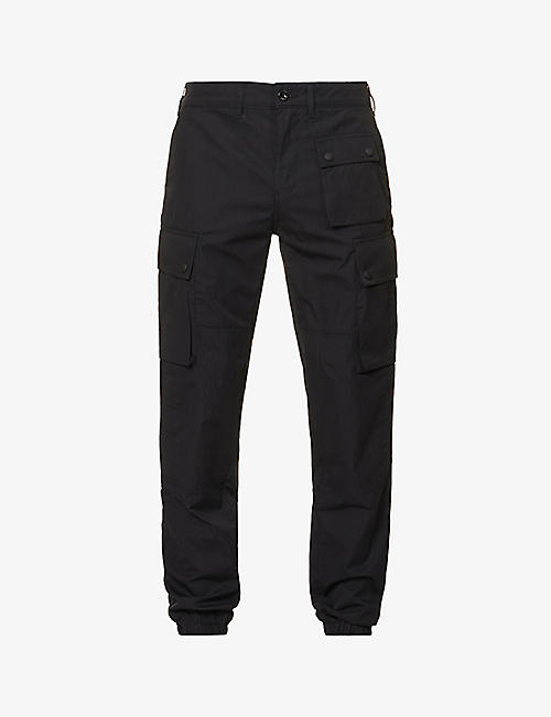BELSTAFF: Trialmaster tapered cotton-blend cargo trousers