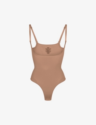 SKIMS - Seamless Sculpt fitted stretch-woven body