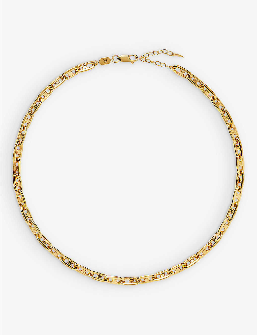 Missoma Mariner 18ct Recycled Yellow Gold-plated Brass Chain Choker Necklace