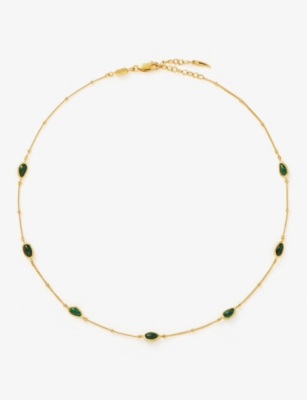 MISSOMA - Mala 18ct yellow gold-plated vermeil recycled sterling-silver ...
