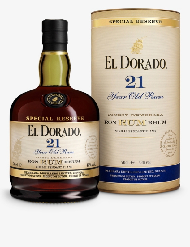 El Dorado 21-year-old rum 700ml