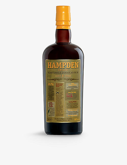 RUM: Hampden Estate 8-year-old Jamaican rum 700ml