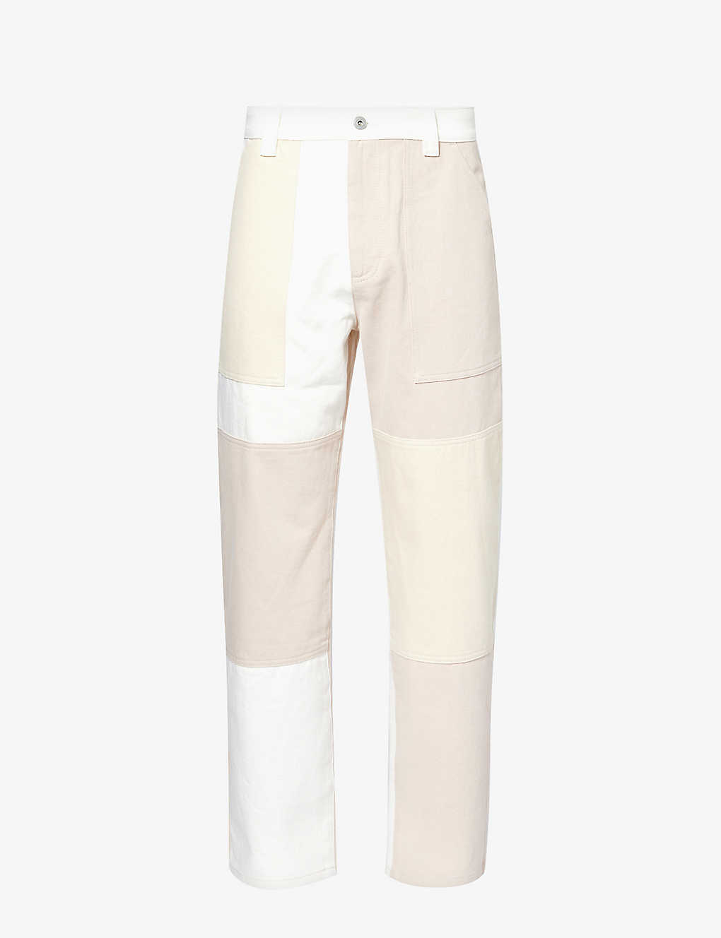 AXEL ARIGATO - Patch contrast-panel straight-leg regular-fit cotton ...