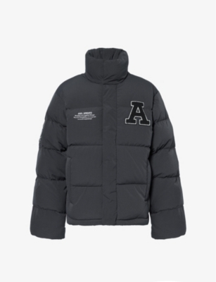 AXEL ARIGATO - Varsity Halo brand-patch boxy-fit shell-down puffer ...