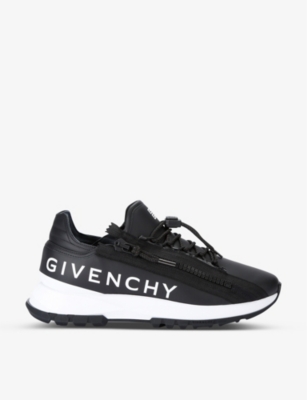 GIVENCHY: Spectre zipped leather low-top trainers