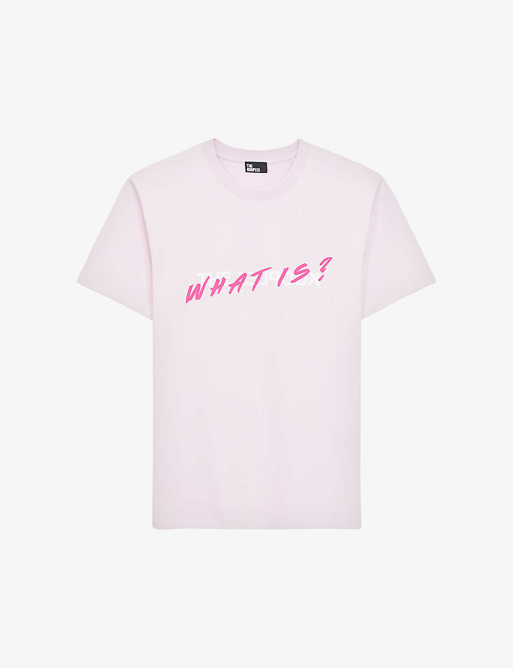 The Kooples Mens Pale Pink Logo-print Cotton-jersey T-shirt