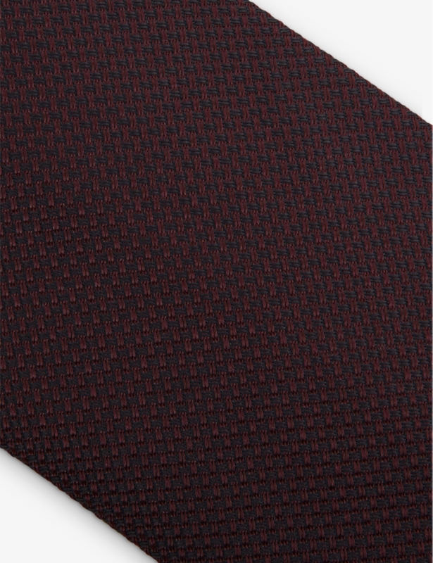 Ceremony textured silk tie