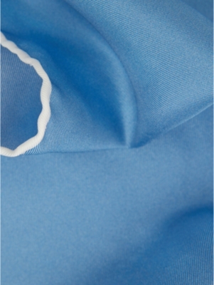 REISS: Ceremony logo-print silk pocket square