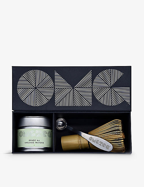 OMGTEA: AA high-grade matcha green tea and bamboo whisk and spoon gift set