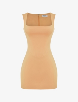HOUSE OF CB: Enya fitted woven mini dress