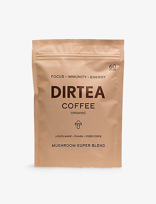 DIRTEA: Organic mushroom coffee super blend 60 servings