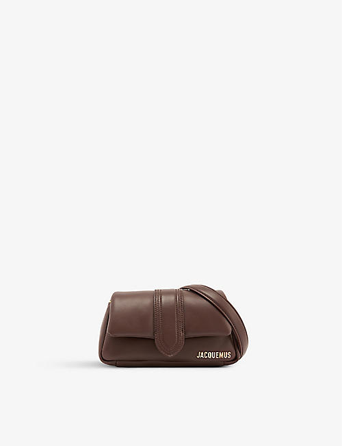 JACQUEMUS: Le Petit Bambimou Puffy leather shoulder bag
