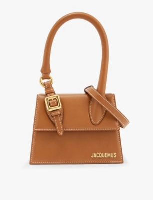 JACQUEMUS, 'Le Chiquito Noeud' Convertible Top Handle Leather Crossbody  Bag, Women