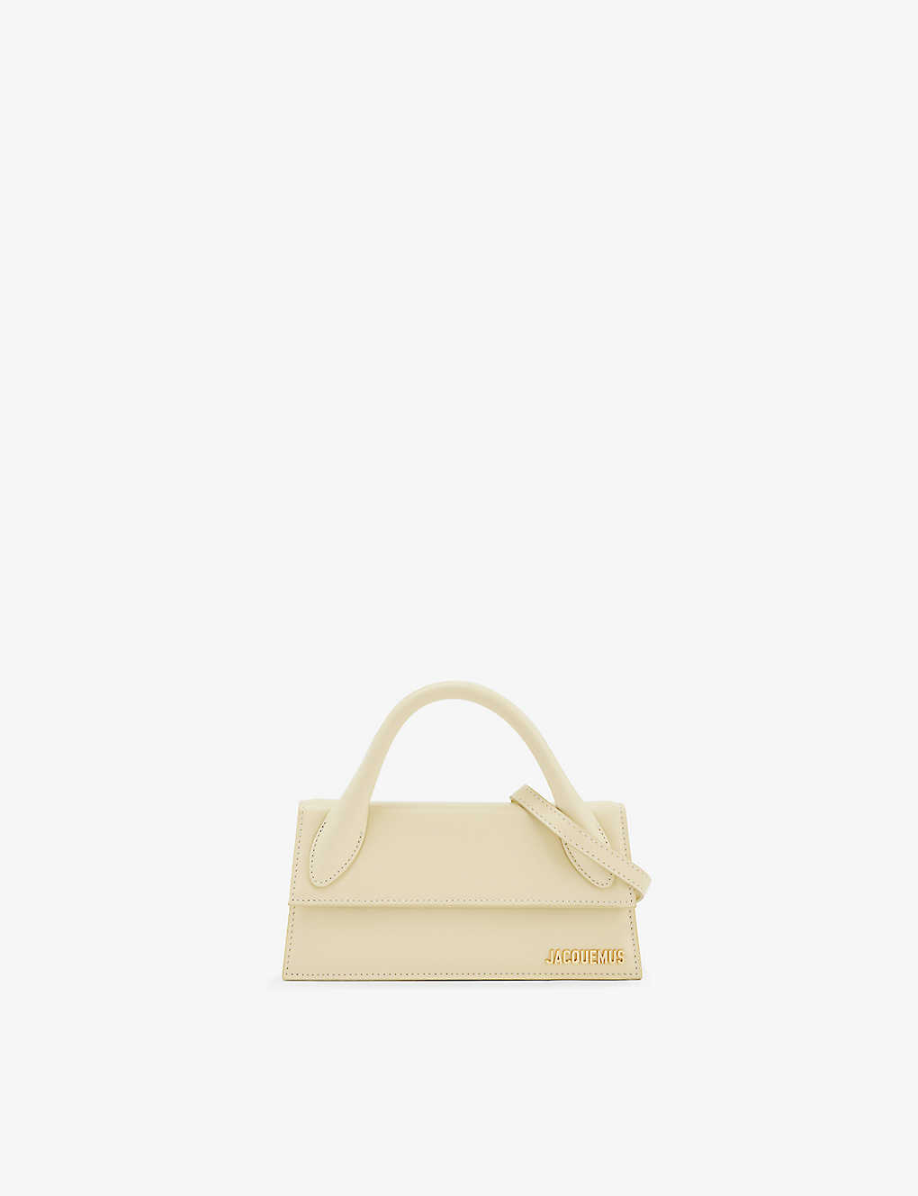 Jacquemus Le Chiquito Leather Cross-body Bag In Ivory