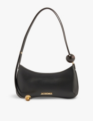 JACQUEMUS - Le Bisou Perle leather shoulder bag | Selfridges.com