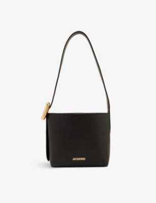 JACQUEMUS: Le Petit Regalo leather shoulder bag