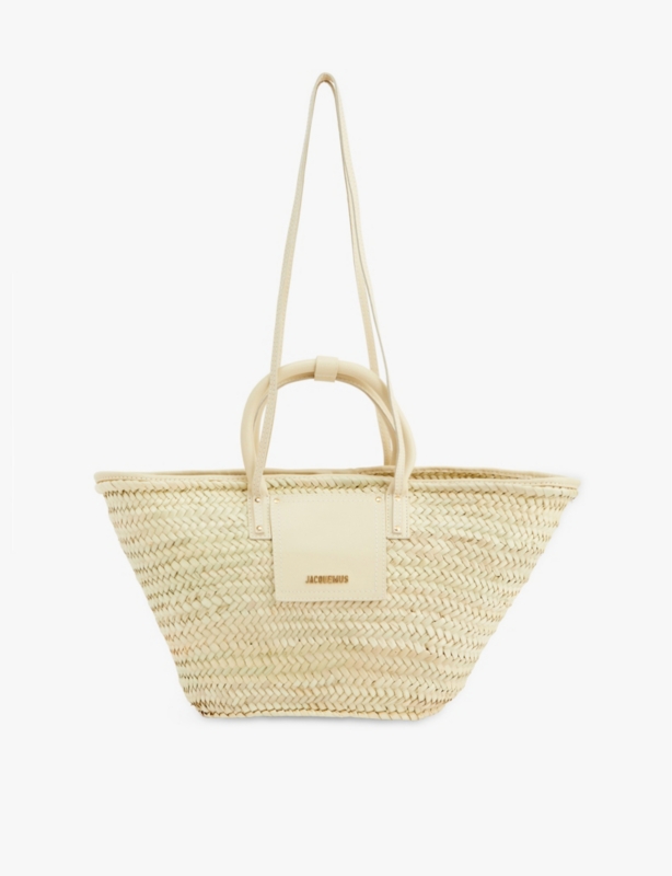 Le Panier Soleil palm tote bag
