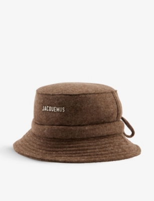 JACQUEMUS Le Bob Gadjo woven bucket hat