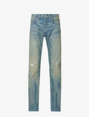 RRL Men's Ridgway Slim-Fit Jeans