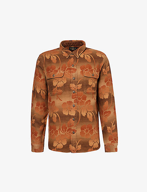 RRL: Matlock floral-print relaxed-fit cotton shirt