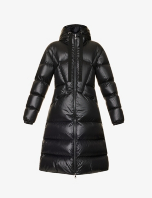 MONCLER Selenga funnel neck padded shell down coat Selfridges