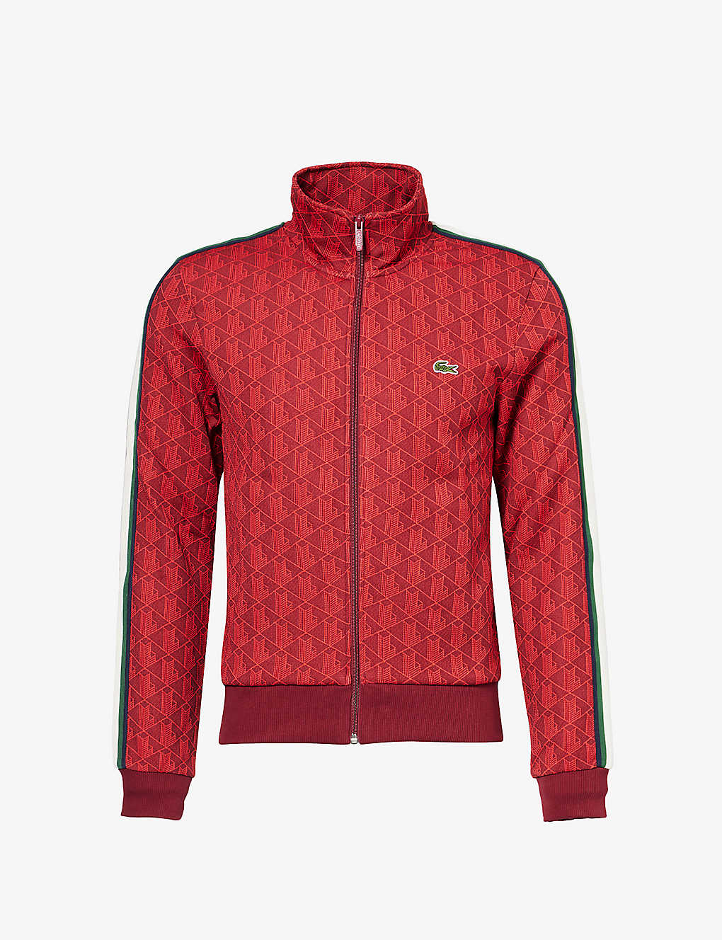 Lacoste Mens Pinot Brand-patch Regular-fit Woven Sweatshirt