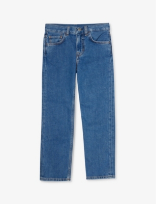 ACNE STUDIOS: Brand-patch denim jeans 4-10 years