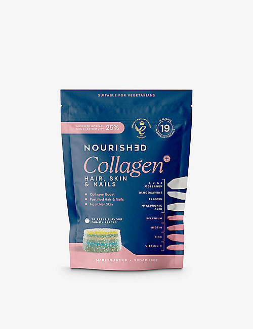 NOURISHED: Collagen+ Hair, Skin and Nails 3D-printed vitamins 28 gummies