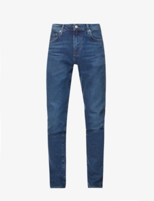 Citizen Of Humanity Citizens Of Humanity Mens All Roads London Brand-patch Tapered-leg Stretch-denim Jeans