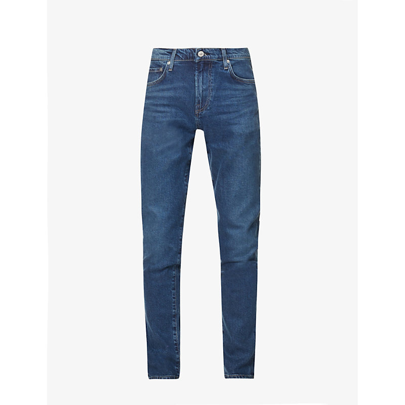 Citizens Of Humanity Mens All Roads London Brand-patch Tapered-leg Stretch-denim Jeans