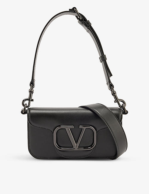 VALENTINO GARAVANI: Loco V-Logo mini leather shoulder bag