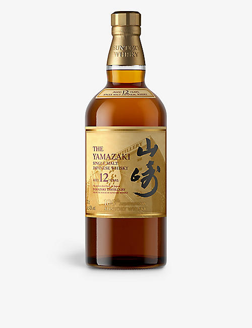 SUNTORY: Yamazaki 100th anniversary 12-year-old single malt Japanese whisky 700ml