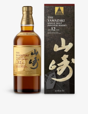 SUNTORY Yamazaki 100th anniversary 12 year old single malt Japanese whisky 700ml