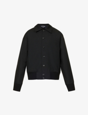 JACQUEMUS Le Bomber Feltro spread-collar regular-fit wool bomber jacket