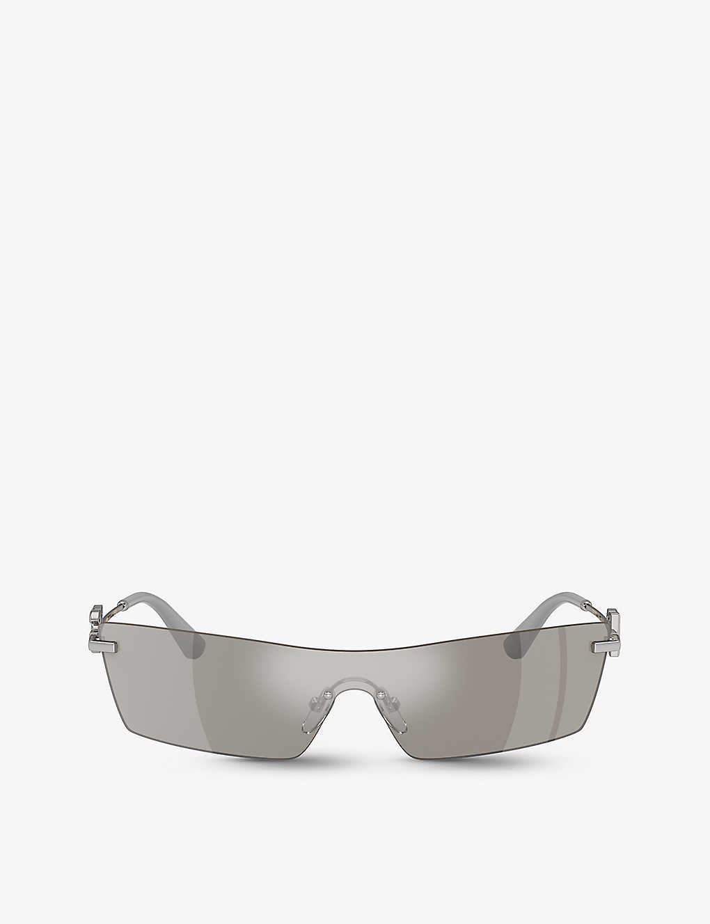 Dolce & Gabbana Dg2292 Butterfly-frame Metal Sunglasses In Silver
