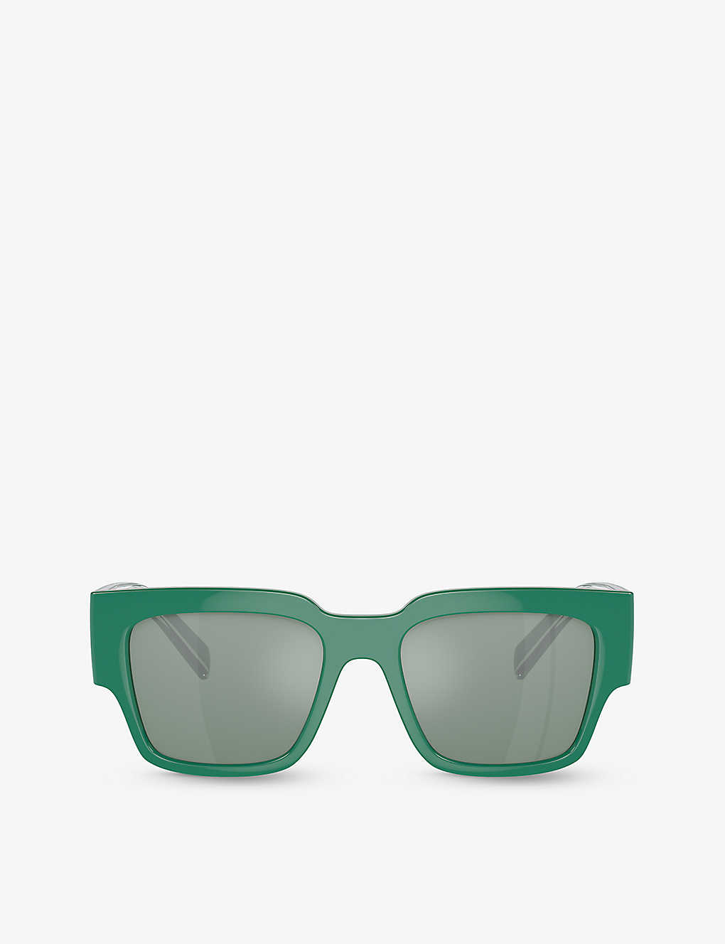 Dolce & Gabbana Dg6184 Square-frame Injected Sunglasses In Green