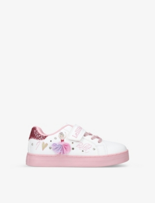 Lelli Kelly Gioiello Charm Bracelet Girls Shoes White/Pink Trainers | Sale UK 2.5 (EU 35)